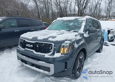 2023 Kia Telluride Ex from USA, damaged, VIN 5XYP3DGC2PG371100